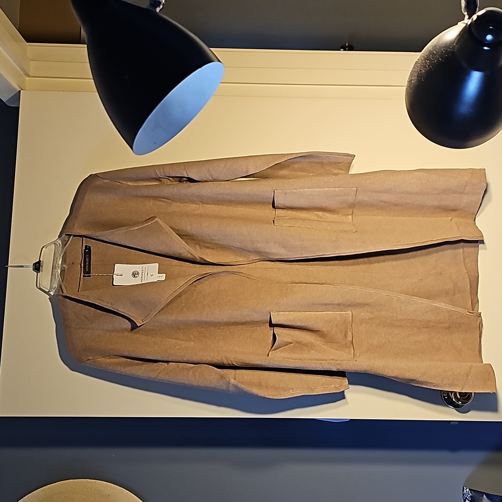 Merokeety Lapel Cardigan